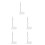 5Pcs Versatile White Plastic Figure Stand for Action Figure Display 10