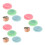 9Pcs Lightweight Silicone Sucker Pads for Tableware Baby Elderly Use 4