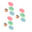 9Pcs Lightweight Silicone Sucker Pads for Tableware Baby Elderly Use 5