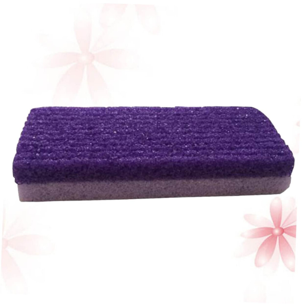 Purple Large Pumice Stone For Feet Callus Removal And Heel Exfoliation Pedicure Care