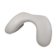 Nail Arm Rest Cushion with Ergonomic U Shape Design, EasyClean PU Leather, Coffee for Salon