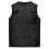 (M,Black)Men's Lamb Wool Solid Color Waistcoat Vest 3