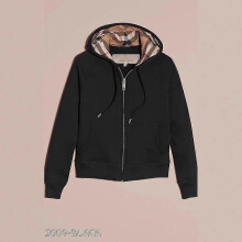 (M, Black) High Quality Original Single Hoodie British Style Hooded Men's Women's Pullover Women's Jacket Full Cardigan Zipper Coat-Good