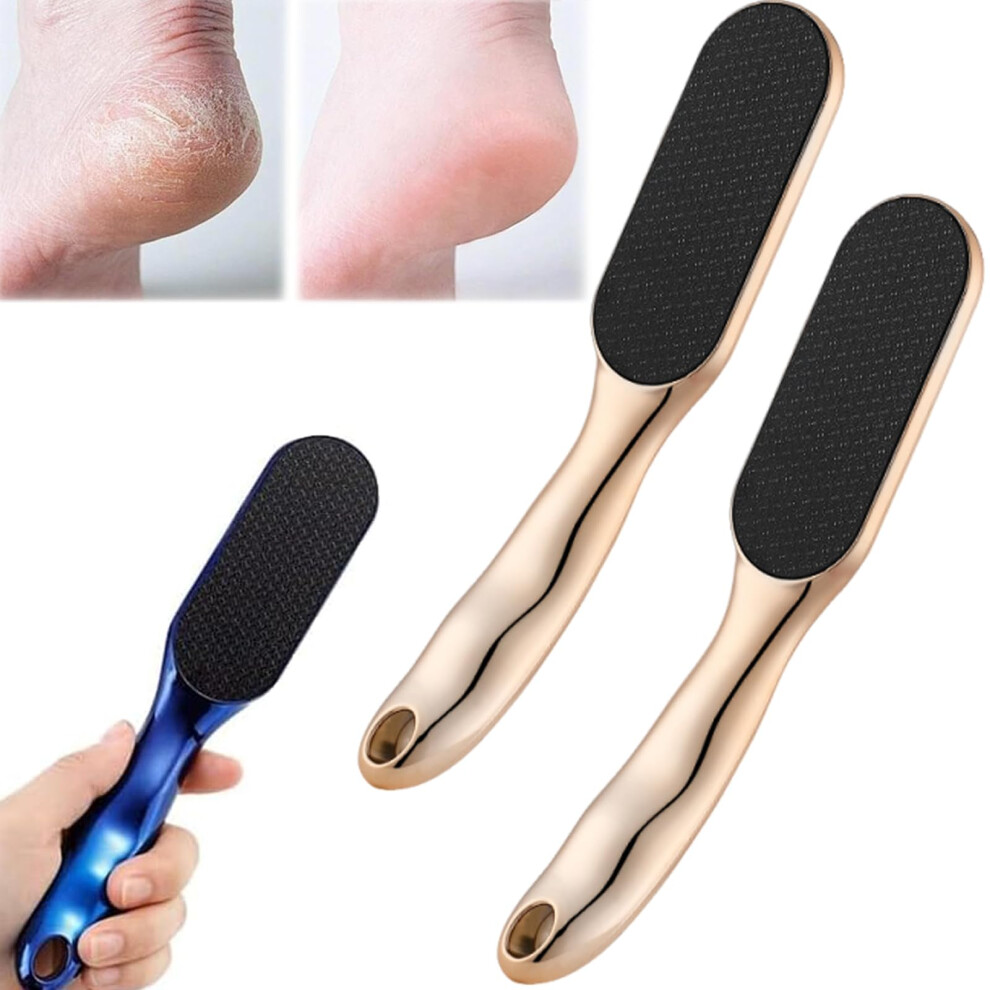 Gold Nano Glass Foot File Callus Remover With Ergonomic Nonslip Grip For Dead Skin Pedicure 2