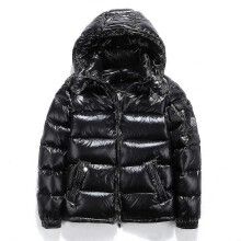(M,Black)2024 Male Ladies Short down Jacket Thick Hooded Couple Matching Loose Korean Students Coat For Adult Students