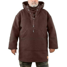 (XL,RED)Winter Men's Leisure Jacket Hooded Wool Heavy Coat And Sweatshirt