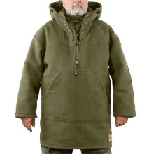 (M,Green)Winter Men's Leisure Jacket Hooded Wool Heavy Coat And Sweatshirt