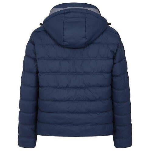 (M,Marine)Lazy Jacks Mens Padded Waterproof Jacket 1