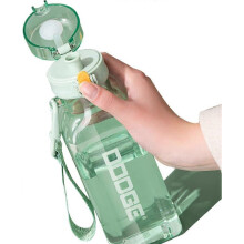(Green) Sports Water Bottle 700ml, Leakproof and BPA Free Drinks Bottle, Gym Water Bottle, Waterbottle for Travel Picnic Camping Hiking -Yx