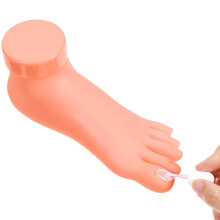 Pedicure Practice Foot Model with Real Skin Touch for Nail Art and Manicure Training