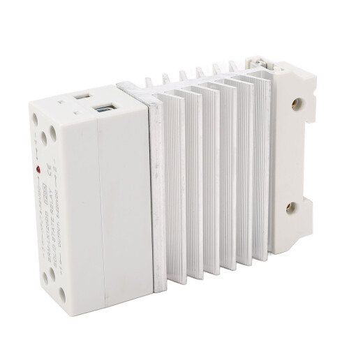 Módulo SSR DC-DC para riel DIN de 120A con disipador 3-32V