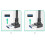 (10cm Down Bend)Universal Usb 3.0 Extension Cable With 90-degree Bend For Home And Office Use 3