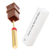 Tungsten Steel Nail Drill Bit with Rounded Tip for Cuticle Care and Dead Skin Removal
