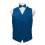 (S,Blue)Adjustable waistcoat vest for men, classic solid suit vest for formal occasions 1