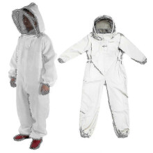 (L)Professional Beekeeper Suit Bee Keeping All Body Hooded Beekeeping Coat New