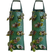 Hanging Strawberry Planter Growbags(2 Pcs, Green)