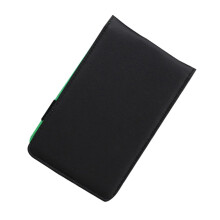Golf Scorecard Holder PU Leather Waterproof Compact Pocket Golf Scorebook for Men Black