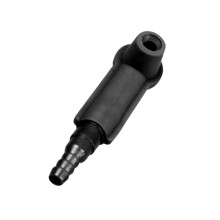 Brake Bleeder Adapter with Adjustable Multiple Size Cylinder Fit, Reinforced Threads, Corrosion Resistant for Automotive with Extension – Black