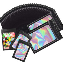 Τσάντες Mylar που δεν μυρίζουν, αδιάβροχες θερμοκολλήσιμες ολογραφικές τσάντες