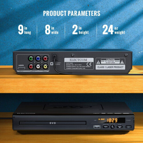 Προσαρμογέας AV Plug and Play, παγκόσμιας συμβατότητας για συσκευές DVD, CD και USB, 2