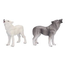 Wolfsfiguren – detailgetreu, pädagogisch wertvoll – realistische Wolfsfiguren für Kleinkinder und Kinder, Wildtierkollektion für Geburtstage