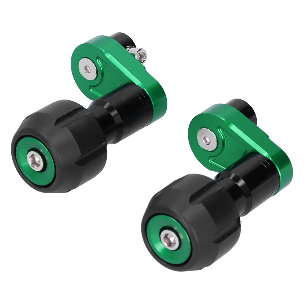 High-Strength Motorcycle Frame Sliders, Anti Crash Protection Shock Absorption For Kawasaki Ninja400 17-18 Racing Damage Prevention Easy 9169997702647