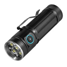 Wiederaufladbare taktische Taschenlampe, leicht zu transportieren und intelligentes Design, superhelle maximale Lichtleistung von 3000 Lumen, mit