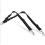 Pet Walking Essential, Double Leash Separator with Reflective Stripes, Adjustable Length for Customized Control, Shock Absorbing Bungee for Active 1