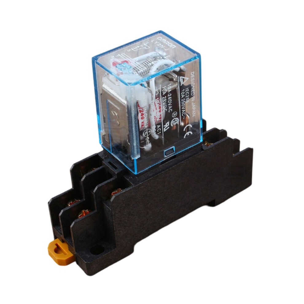High-Performance Electromagnetic Relay, Ac Coil Dpdt 8P Power Relay For Household Appliances, Cooling Systems & Automotive Applications 9433291306628