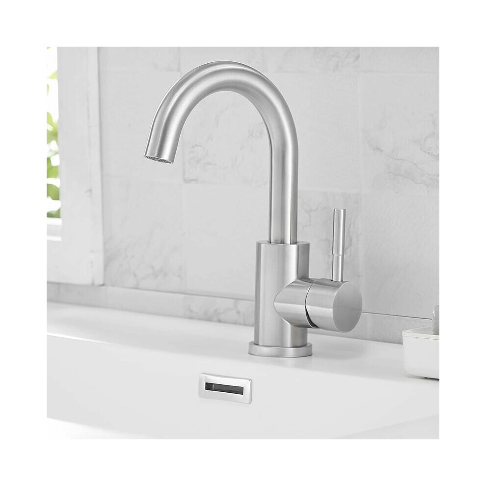 Unique Design Bar Sink Faucet, Stainless Steel Faucets With 360 Degree Swivel For Easy Operation In Kitchen Bathroom Coffee Bar Home Public Spaces 9169997704184