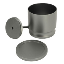 58 mm kaffepulverudtager, antiflyvende doseringsringe presse aluminiumslegeringsværktøj, effektiv forebyggelse af pulverspild dekorativt design,