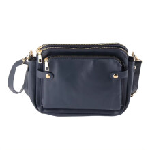 Dámska crossbody kabelka odolná voči poškriabaniu, ľadvinka s nastaviteľným popruhom, ľahká, vodeodolná, viacero priehradiek.