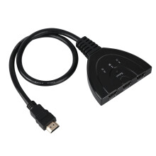 Automatické prepínanie portov: Podporuje rozlíšenie 1080p Full HD s 12-bitovou hĺbkou farieb, manuálne prepínanie pre bezproblémovú zábavu,