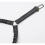 Pet Walking Essential, Double Leash Separator with Reflective Stripes, Adjustable Length for Customized Control, Shock Absorbing Bungee for Active 4
