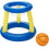 Inflatable Basketball Swimming Set, Floating Pool Game, Orange 1