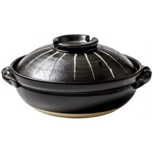 Clay Cooking Pot 900ml Ceramic Casserole Dish for Soup and Stew Gas Stove Compatible