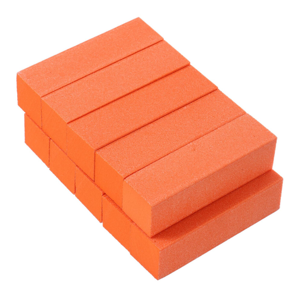 10pcs DualSided Nail Buffer Blocks with  Elasticity Sponge Nail Files for Manicure and Smoothing