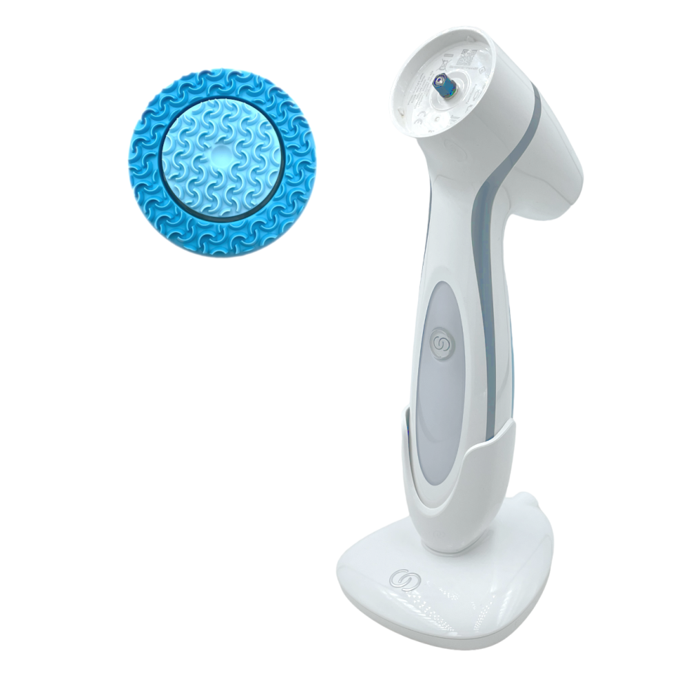 Original Nu Skin LumiSpa AgeLOC Brush + Treatment Silicone Head NORMAL Bundle