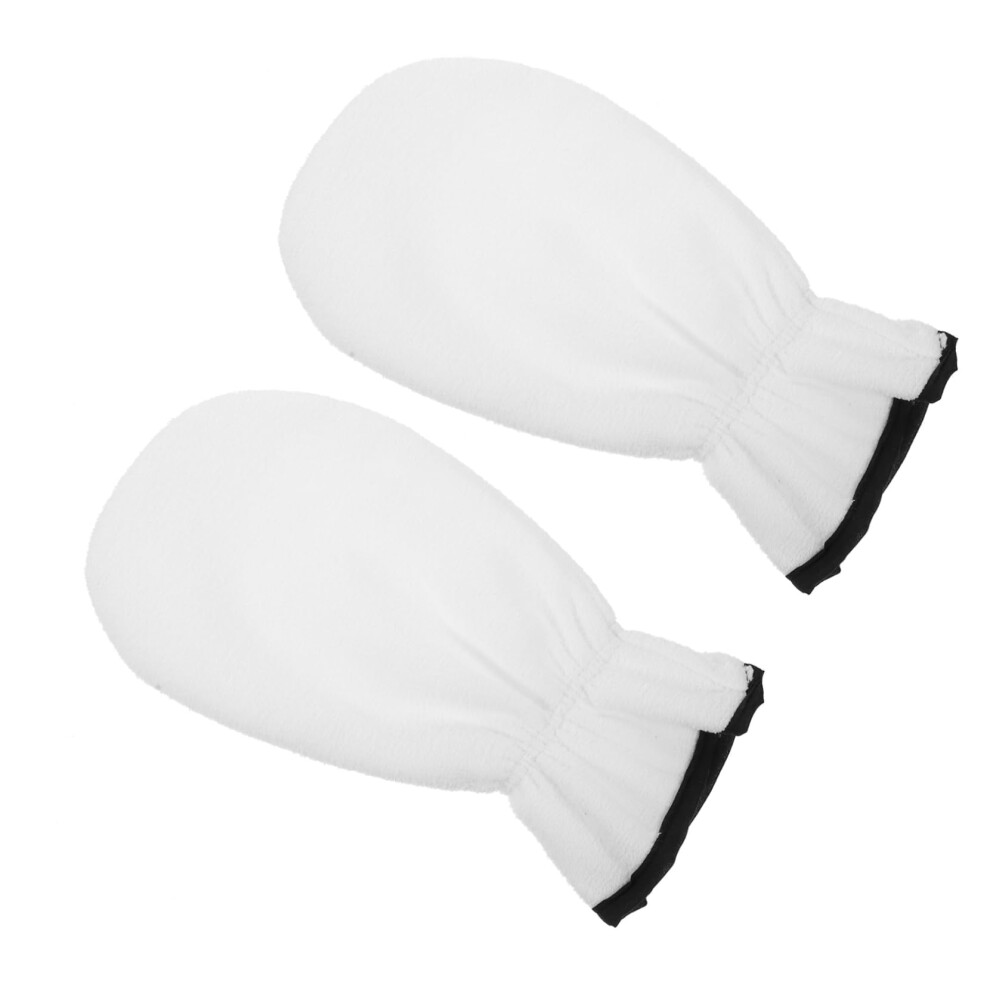 Moisturizing Gel Spa Gloves for Dry Hands with Deep Hydration and Gentle Exfoliation, Reusable