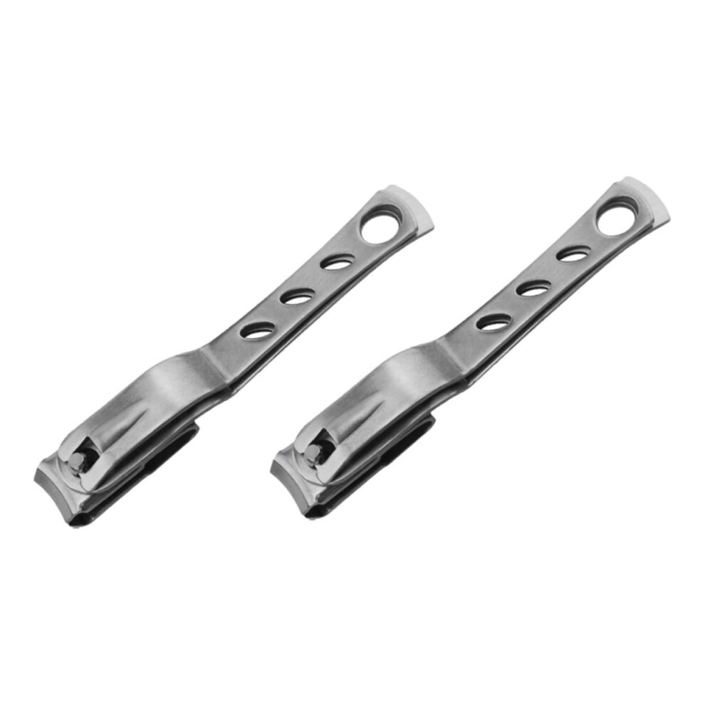Heavy Duty Nail Clippers for Thick Nails with Precision Rotating Head and Ergonomic Comfort Grip Set of 2