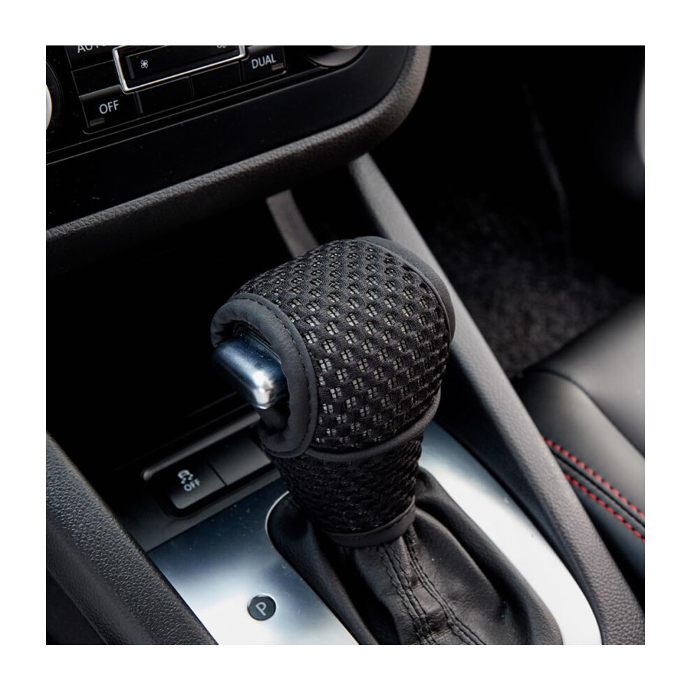 Car Gear Shift Knob Cover Â Universal Manual Shifter Protector For Suv Truck Rv Black 9044945738643