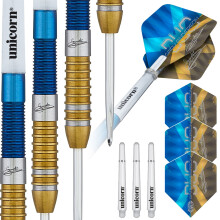 (23g) Unicorn Gary Anderson Phase 6 Duo Darts 90% Tungsten Front Weighted Barrels