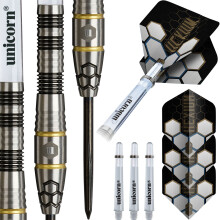 (24g) Unicorn Hexium Steel Tip Darts Precision Barrels