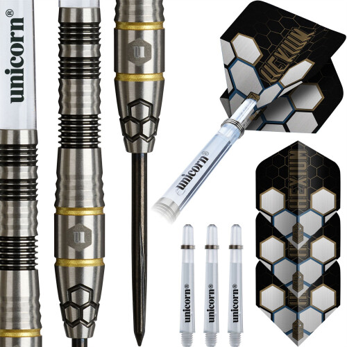 Unicorn (24g) Unicorn Hexium Steel Tip Darts Precision Barrels