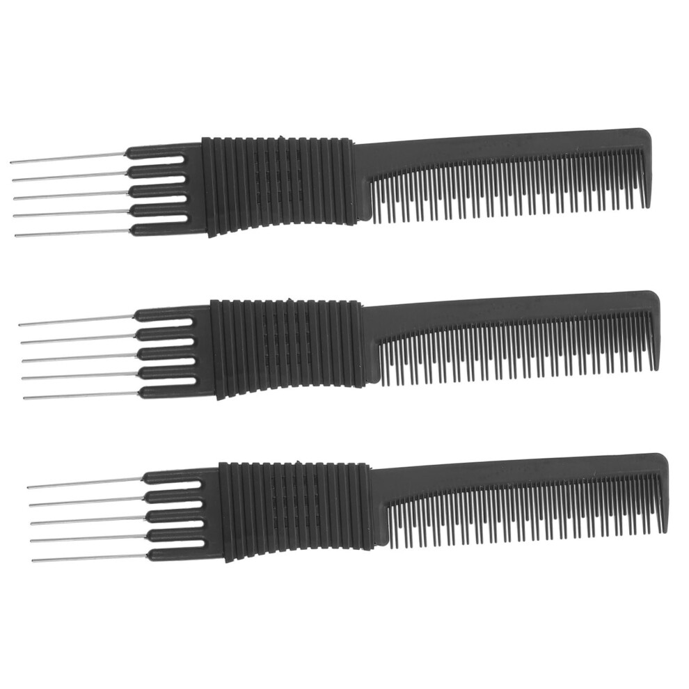 Hair Styling Comb Set with Precise Parting Tail and AntiStatic Teeth for Salon and Home Use