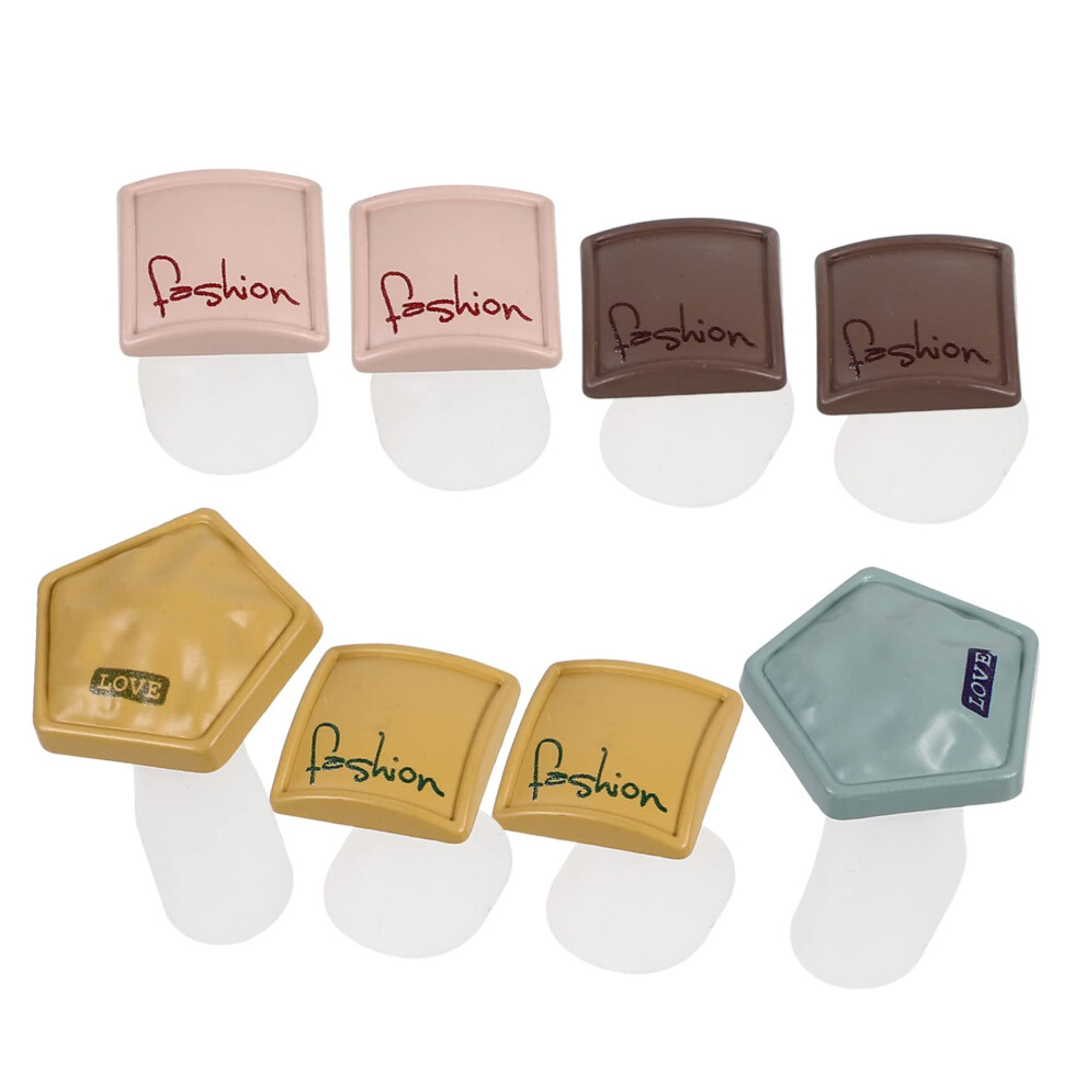 8Pcs Silicone Toe Separators for Pedicure, Soft Reusable Toe Spacers for Nail Care and Manicure