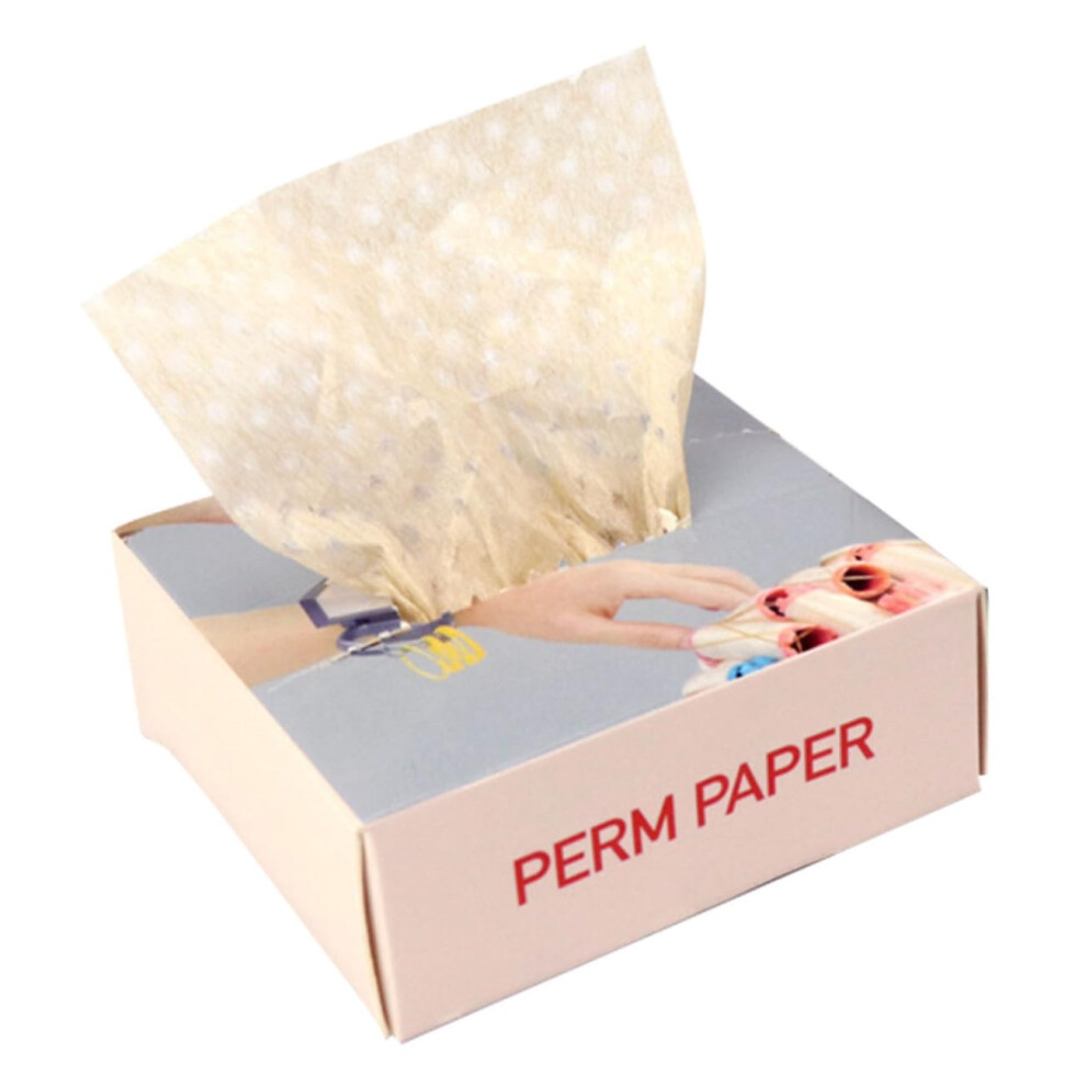 UltraThin Disposable Perm Papers 200 Sheets, Protects Hair Ends, Salon Quality Curling Wraps