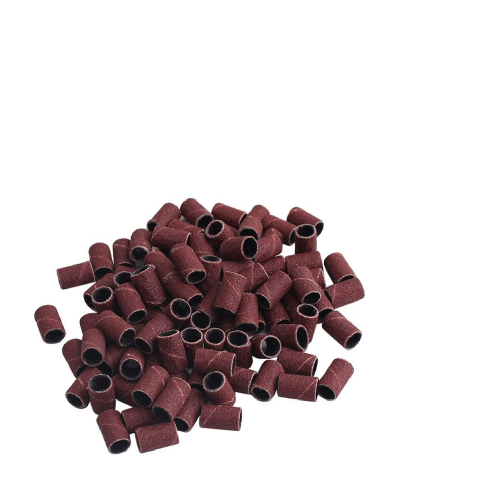 200pcs Nail Drill Bits with Durable Corundum Grinding Head for Manicure Pedicure Sanding