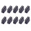10pcs Mixer Fader Knobs and Caps Set for Audio Console Replacement with Smooth Slider Control 1