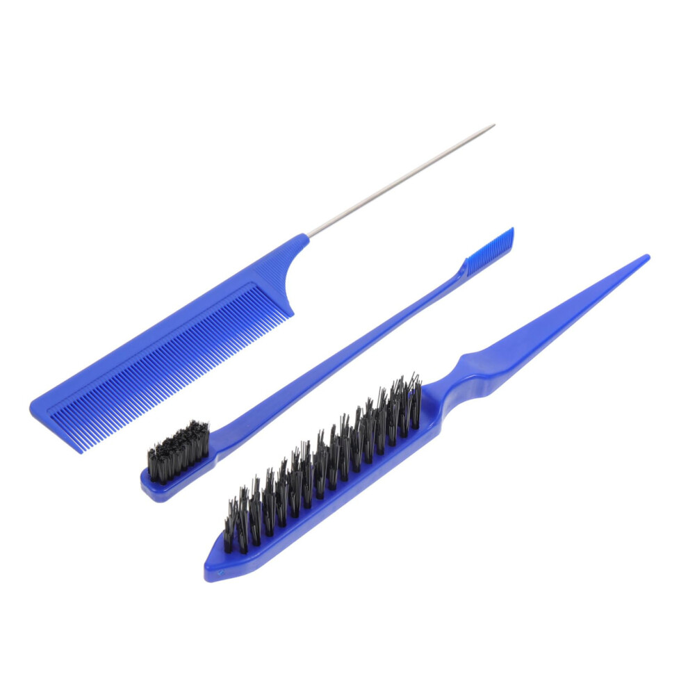 Hair Styling Comb Set for All Hair Types with Precision Sectioning, 3 Piece Professional Kit